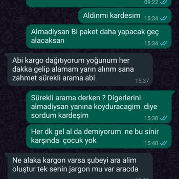 Yurtiçi Kargo Ve Çalışanına Şikayet