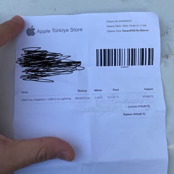 Appleturkiye.com (özel)   Sahte Ürün Satıldı