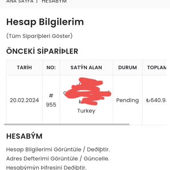 Lotto Online Alıveriş Mağduriyeti