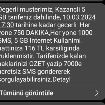 Vodafone Paketlere Yapılan Gereksiz Zam.