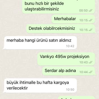 Oyuncakhobi Vankyo 495w Projeksiyon Cihazı