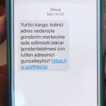 +220 ile başlayan numaradan gelen mesaj Iyzico/Smart Global Şikayet!