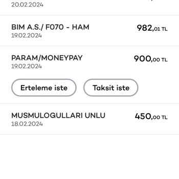 A101 Hatalı Kart Çekimi Onay Haricinde.