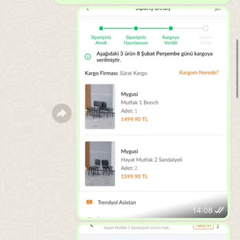 Sürat Kargo Siparişimi Getirmiyor Hala