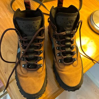 SuperStep Timberland Outdoor Bot Boya Renk Değişmesi