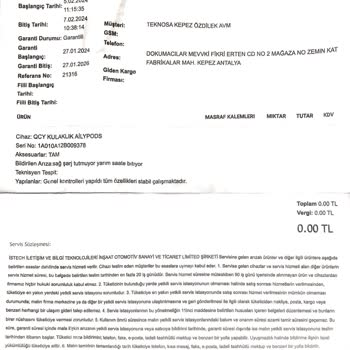 Teknosa'dan Alınan Qcy T20 Kulaklık Mağduriyeti