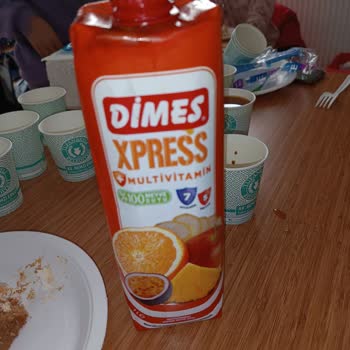 Dimes Gıda Bozuk Küflü Meyve Suyu