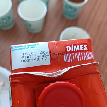 Dimes Gıda Bozuk Küflü Meyve Suyu