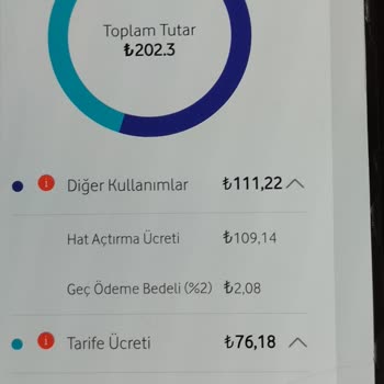 Vodafone Fatura Yüksekliği, Yüksek Fatura Geldi
