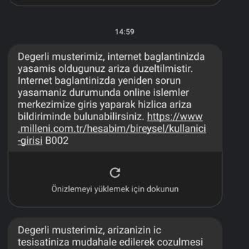Millenicom Haksız Yere 400 TL Yansıtması