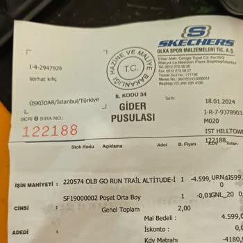 En Büyük Pişmanlık Skechers