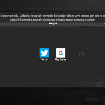 PUBG (Pubgmobile.com) Başka Hesaplara Bağlanmıyor