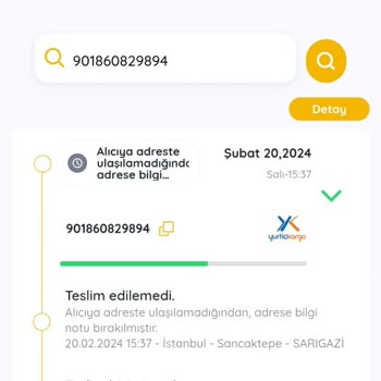 Yurtiçi Kargo Pişmanlıktır Kendilerinden Haberleri Yok