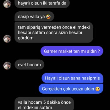 Gamermarkt Tarafından Mağdur Ediliyorum