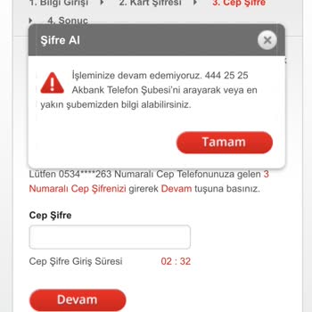 Akbank Kredi Kartı Aldım 2 Aydır Kullanamıyorum