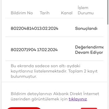 Akbank Tarafı İade Paramı Hesabıma Aktarmıyor