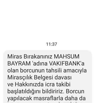 VakıfBank Hukuk Bürosu Adına Atılan Mesajlar İnsanı Aklıyla Oynuyorlar