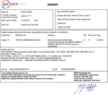 Mondy Shop Şirketler Grubu Mağduruyum