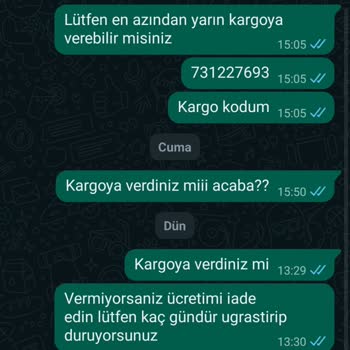 Kremlin Outlet Kremlin Kargo Sorunu