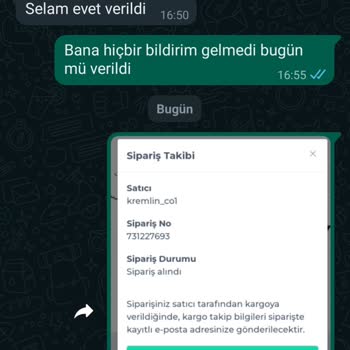 Kremlin Outlet Kremlin Kargo Sorunu