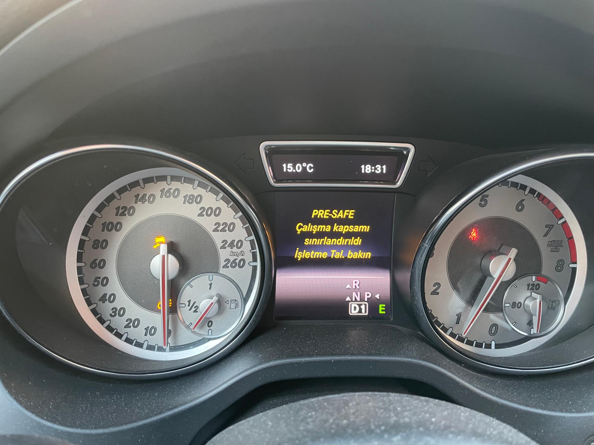 Pre Safe Mercedes Fehlermeldungnull