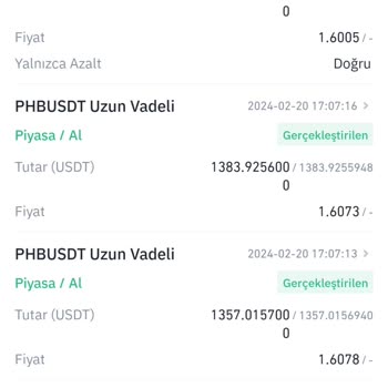 Binance Vadeli İşlemler Emirleri Çalışmadı Tüm Param Gitti