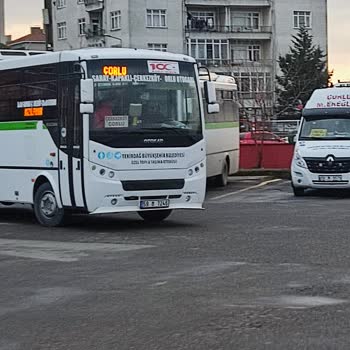 Tekirdağ Büyükşehir Belediyesi Çorlu Çerkezköy Hattı Kart Yolculuk Yapamadım