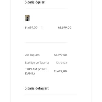 Ayşe Korkut Design Satın Alınan Ürünün Teslimatında Yaşanan Sorunlar