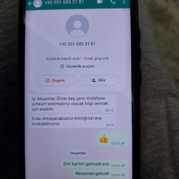 Vodafone Hat Taşıma Sorunu