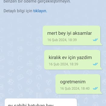 Sahibinden Ev Kirası Kandırılma