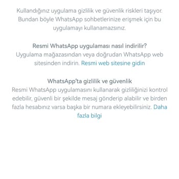 Huawei Telefonlarda WhatsApp Sorunu