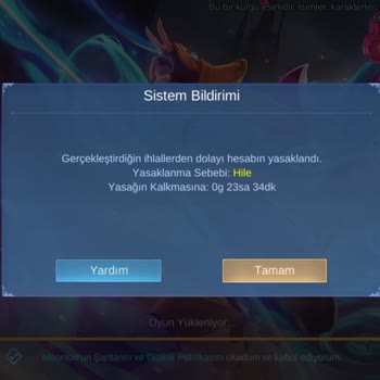 Mobile Legends Yirmi Dört Saatlik Hileden Kasıtlı Oyuna Giriş Sağlayamama