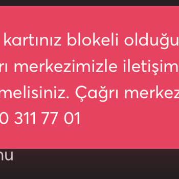 İninal Kart Telefon Numarası Blokeli Olduğundan Hesaba Giremiyorum