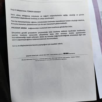 Arena Proshop Proshop Arena Mağazasından Ürün Aldık Mağdur Olduk
