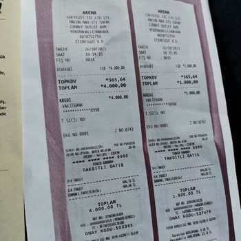 Arena Proshop Proshop Arena Mağazasından Ürün Aldık Mağdur Olduk