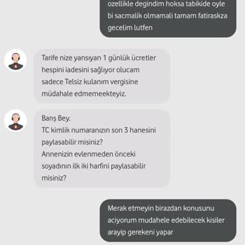 Vodafone Taahhüt Bitiminde Faturasıza Geçmeme Rağmen +1 Fatura Kesti