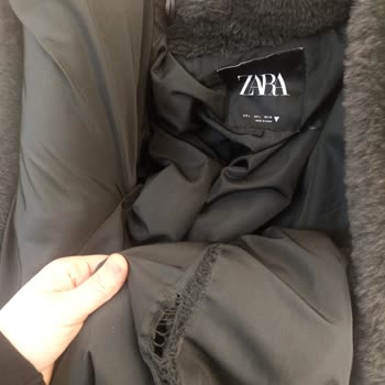 Zara Tüylü Kürk Sökülme Sonucu İade Edilip Paranın Hesaba Yatmaması