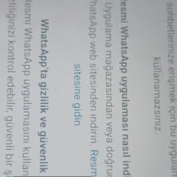 WhatsApp Açılmıyor, Numarama Kod Gelmiyor