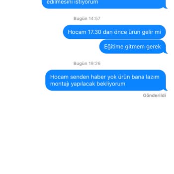 Horoz Lojistik Kuryeden Ses Yok