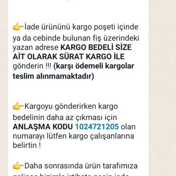 Modasevda Paramı İade Etmiyorlar
