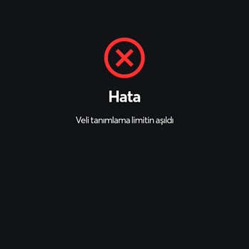 Papara Veli Onayı Hatası