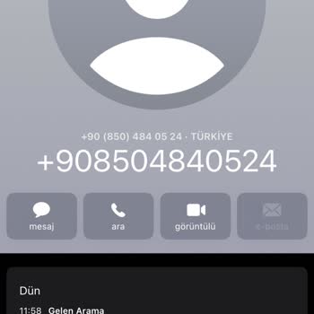 0850 484 05 24 08504731824 Bilgilerimi Aldı