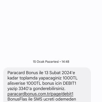 Garanti BBVA Kampanya Dan Kazanılan Bonus Verilmedi