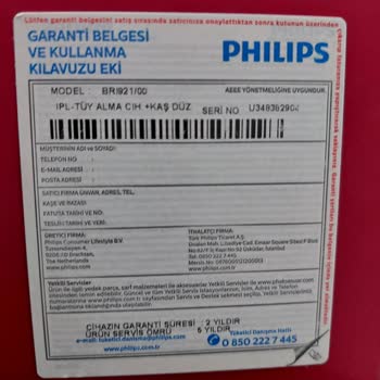 Teknosa Philips Lumea BRI921 Modeli Yerine Kırıklı SC1997 Yolladı