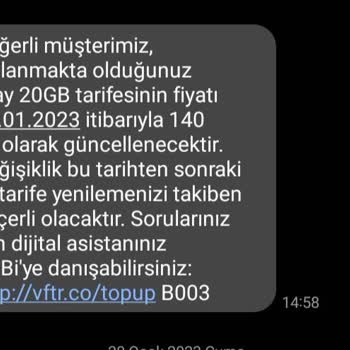 Vodafone Her 2/3 Ayda Bir Paket Fiyatı Güncellemesi Bıktık!