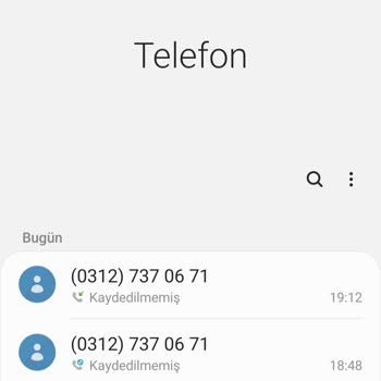 0312 737 06 71 0312 7370671 Numaralı Aramaları Açmayın!