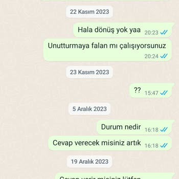 Limonev Limon Ev Ürünleri 1 Senedir Teslim Etmedi Ve Mağdur Edildim