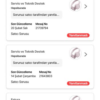 Hepsiburada  Satıcıları Ve Çözümsüzlük