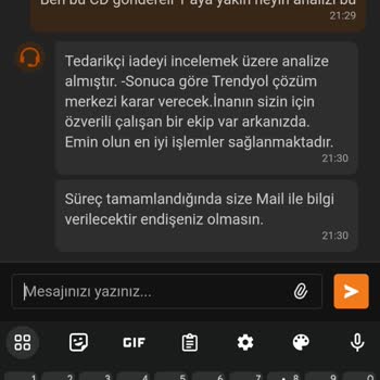 Trendyol Sattığı Ürünün Arkasında Durmuyor