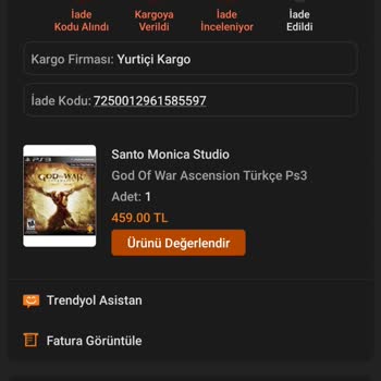 Trendyol Sattığı Ürünün Arkasında Durmuyor